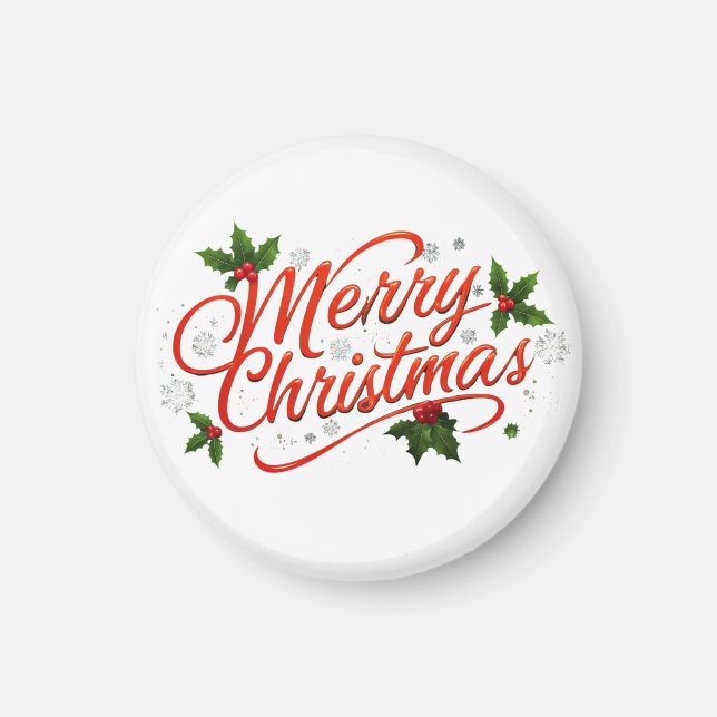 God jul magnet (Framsidan)