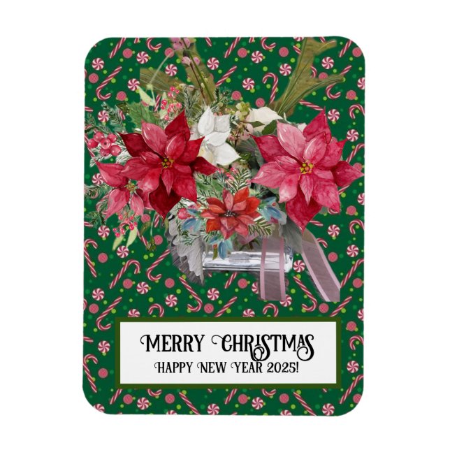 God jul! magnet (Vertikal)