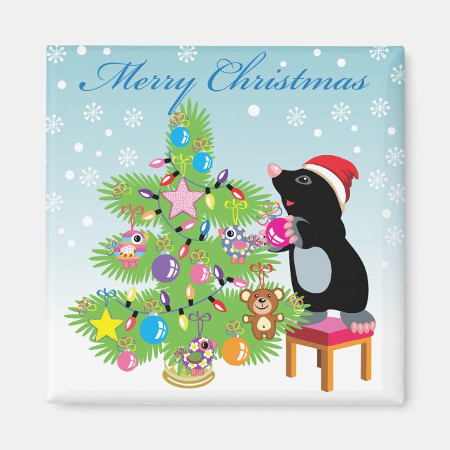 God jul magnet (Framsidan)