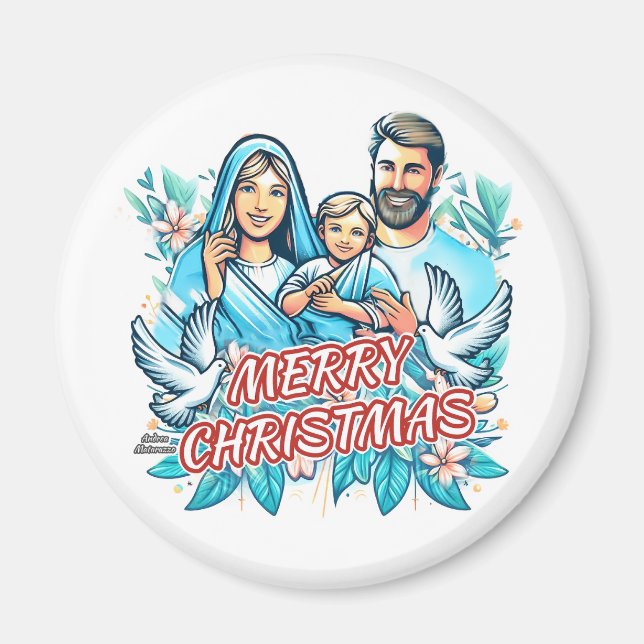 God jul magnet (Framsidan)