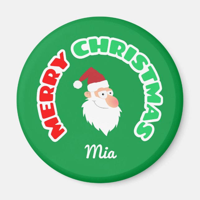 God jul magnet (Framsidan)