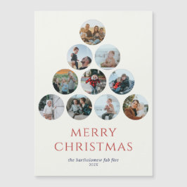 God jul Magnet 10 Photos Red