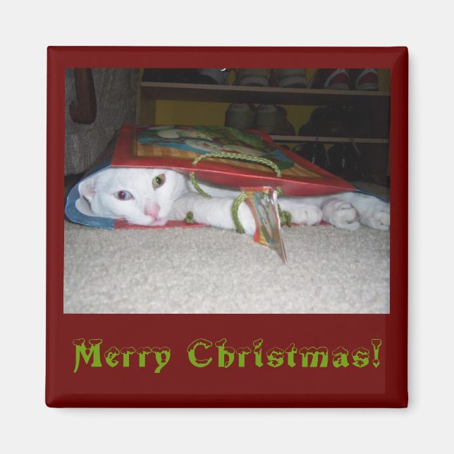 God jul Magnet! Magnet (Framsidan)