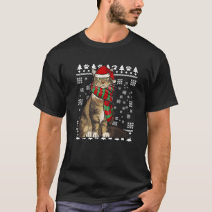 God jul Maine Coons Cat Julafton Ugly Santa Ha T Shirt