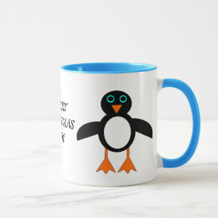 God jul Mamma Anpassningsbar Penguin Mugg