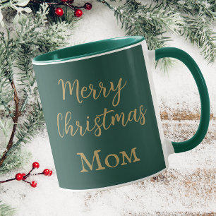 God jul Mamma, Grönt och Guld Mugg