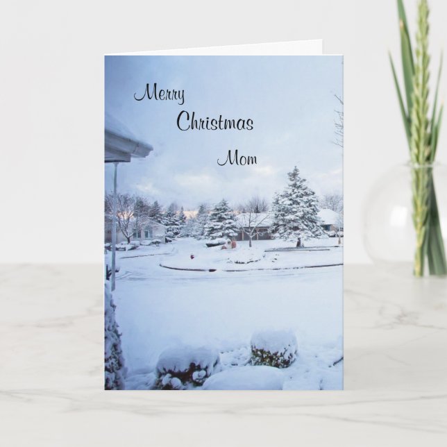 God jul mamma helgkort (Framsida)