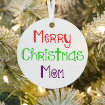 God jul Mamma Reversible Ornament