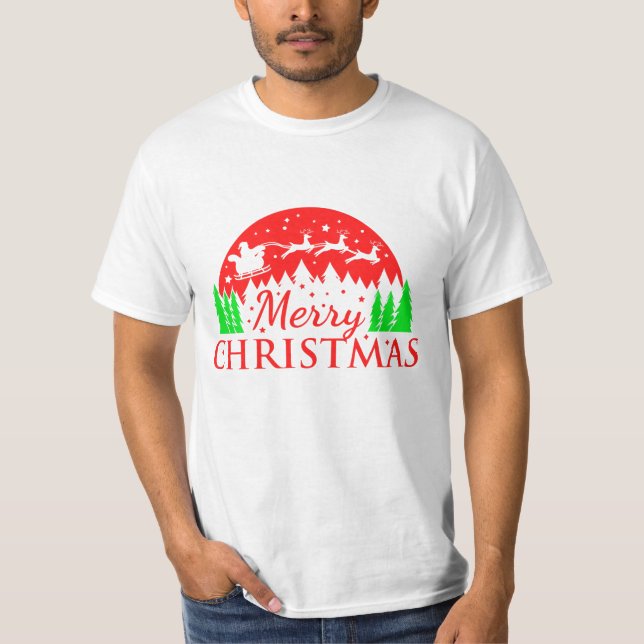 God jul Manar Shirt T Shirt (Framsida)