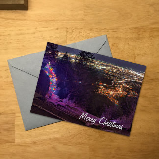 God jul Manitou Incline Lighting Träd Kort
