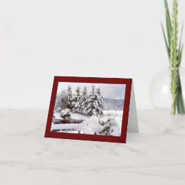 god jul-mappat gratulationskort kort