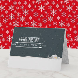 God jul-mappat gratulationskort kort