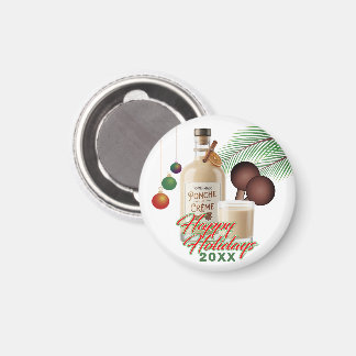 God Jul Maracas och Ponche de Creme Magnet