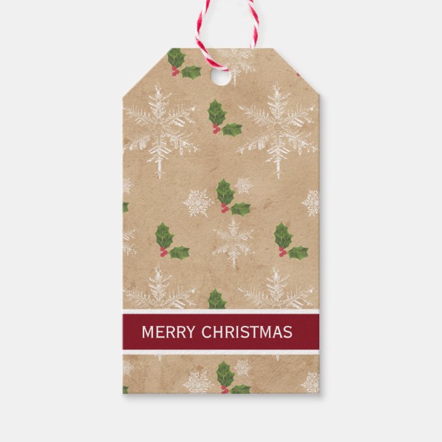 God jul Märkre Presentetikett (Framsidan)