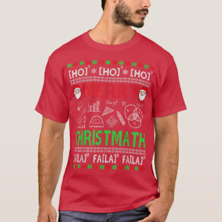 God Jul Math Teacher God Jul Math T Shirt