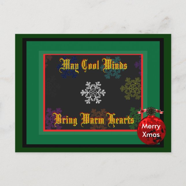 God jul May Coola Vinds Hämta mall 2 (Framsida)