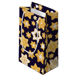 God jul med blå bakgrund