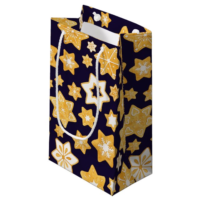 God jul med blå bakgrund (Framsidan Vinklad)