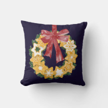 God jul med blå bakgrund