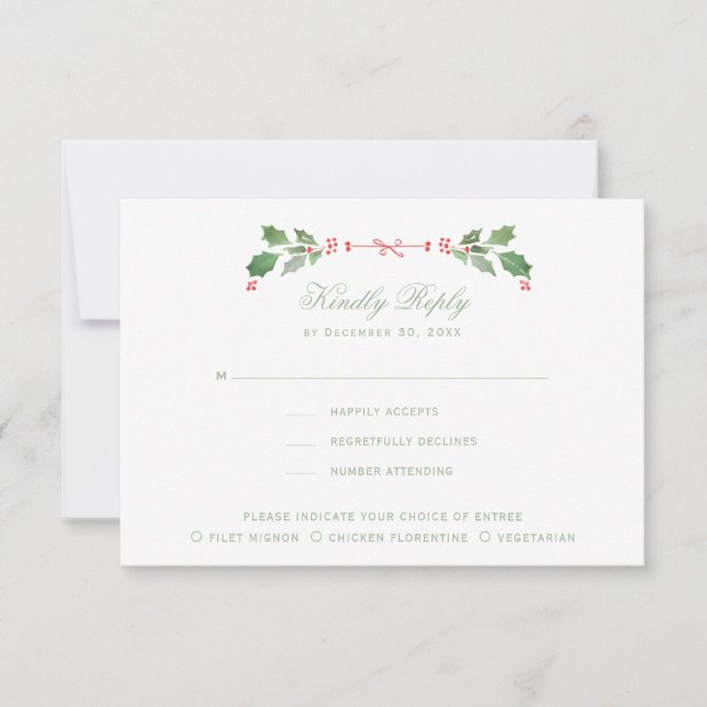 God jul med Candy cane Bow Tack Kort (Framsida)