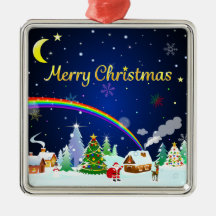 God jul med Crescent Måne