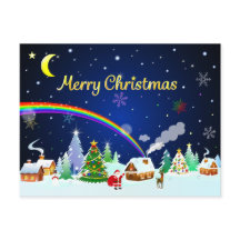 God jul med Crescent Måne