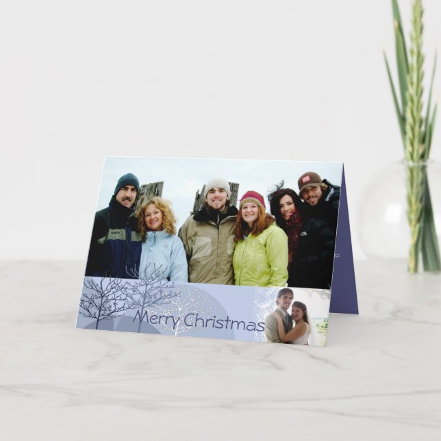 God jul med din jul Brev insida Helgkort (Framsida)