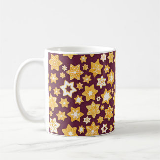 God jul med djupa plommon kaffemugg