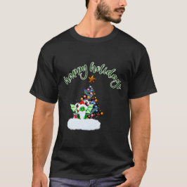God jul med en Dragon Twist T Shirt