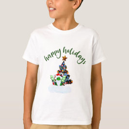 God jul med en Dragon Twist T Shirt