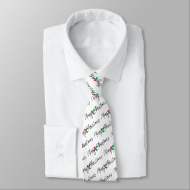 God jul med Holly Trim Tie Slips