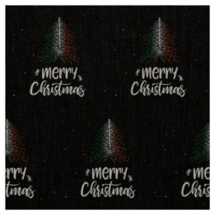 God jul med Irland flagga Tyg