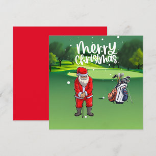 God jul med Jultomten på grönt