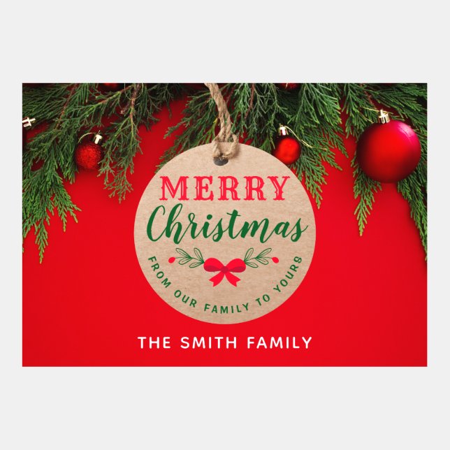 God jul med Kraft-Märkrn (Framsida)