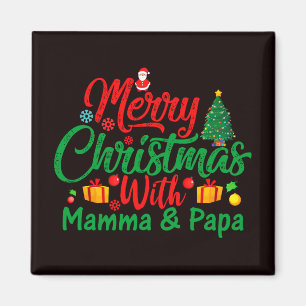 God jul med mamma & pappa-42705 magnet