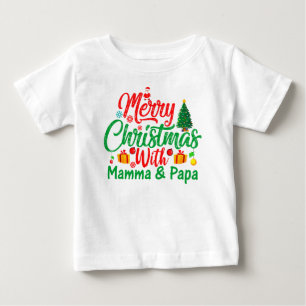 God jul med mamma & pappa-42705 t shirt