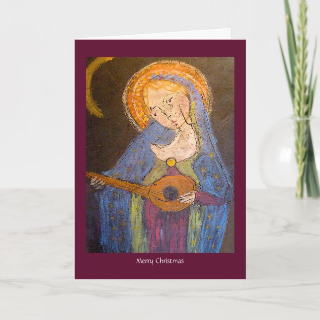 God jul med Mary-kort Kort (Framsida)