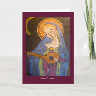 God jul med Mary-kort Kort