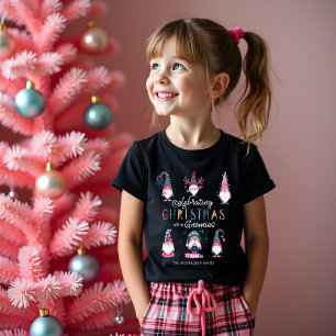 God jul med min Gnomies Funny Gnomes T Shirt