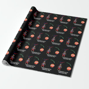 god jul med Pepper Hund i rymden Presentpapper