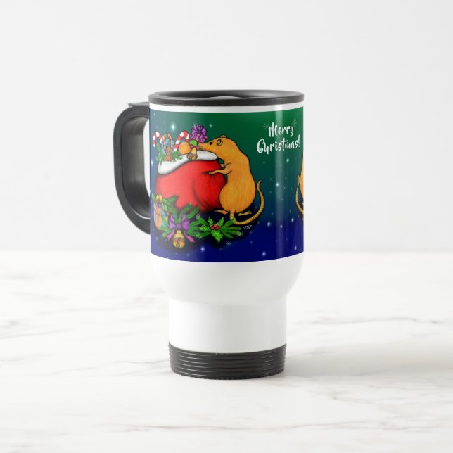 God jul med Råtta Prince Resemugg (Framsida vänster)