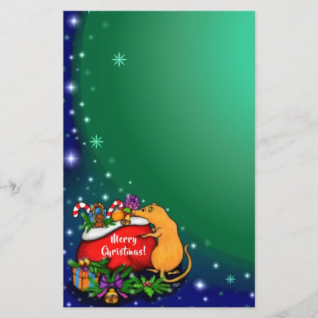 God Jul med Råttprinsen (Framsida)