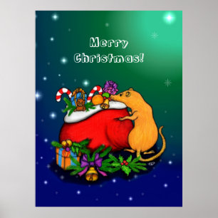 God Jul med råttprinsen Poster
