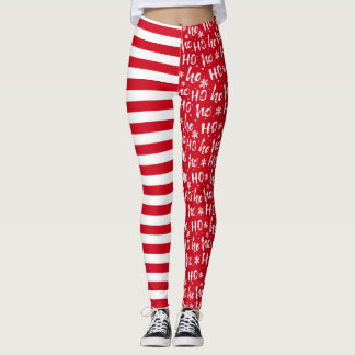 God jul med Red Rand Leggings
