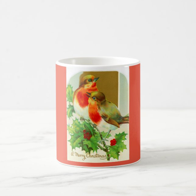God jul med robiner kaffemugg (Center)