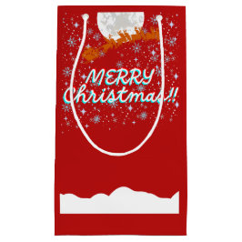 God jul med Santa Gift Bags