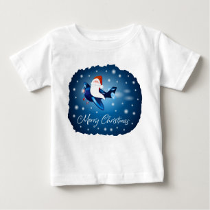 God jul med Santa T Shirt
