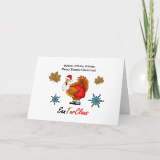 God jul med SanTurClaus Kort