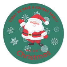 God jul med söta tomten Personlig