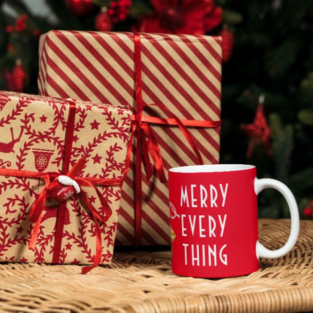 God Jul med stjärnans prydnadsföremål Kaffemugg (Skapare uppladdad)